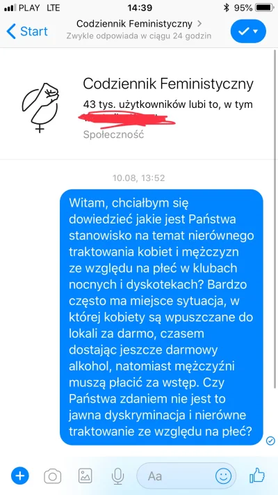 pablooooo - Mirki, dlaczego oni mi nie odpisują? Co wy sądzicie na ten temat? Tak duż...