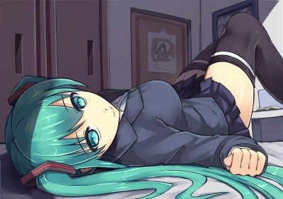 Azur88 - #randomanimeshit #anime #vocaloid #hatsunemiku #longhair #greenhair #ponytai...