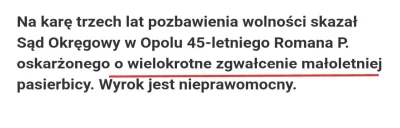 E.....l - @bregath Masz rację nic nie ma w artykule o tym, że był to gwałt.