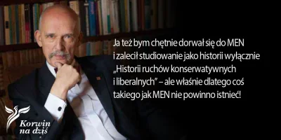 V.....m - #korwinnadzis

Zobacz też starsze Korwiny.

#men #edukacja #korwin #jkm #kr...