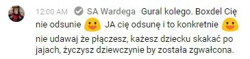 wymiatacz7 - Przypominam. Równo o północy Wardęga u Plastusia obiecał, że go "załatwi...