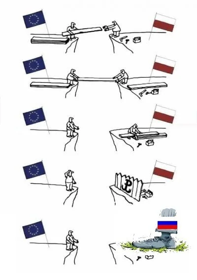 P.....o - #takaprawda #humorobrazkowy #heheszki #neuropa #polak #geopolityka