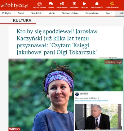 Huckenbush - Kurde Jarek taki światowy, taki oczytany. Wiadomo że to głównie jego zas...