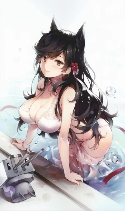 Kamil85R - #randomanimeshit #anime #azurlane #atago #kemonomimi