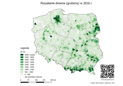czarnobiaua - Pozyskanie drewna (grubizny) w 2016 r.

Pozyskanie drewna:
Ogół czyn...