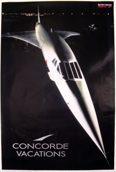 s.....w - Plakat reklamowy British Airways Holidays, spółki zależnej od brytyjskich l...