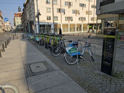 somerandomtext - #hive ładnie zaparkowane na miejscu dla rowerów miejskich


#wroc...