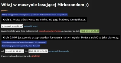 choochoomotherfucker - Zwycięzcą został @grykom, gratuluję! Fajny avatar xD