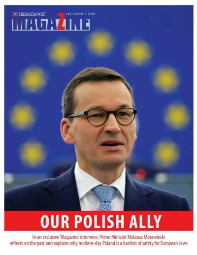 rzep - Żydzi doceniają ile dobry Pan Premier Morawiecki i rząd PiS dla nich robią ( ͡...