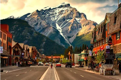 kicek3d - #earthporn #kanada 
Banff Avenue, Alberta