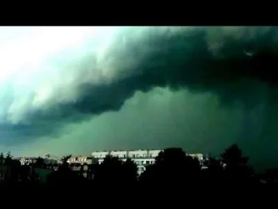 LPG36 - Chmura szelfowa sfilmowana wczoraj w Warszawie na Mokotowie.
#burza #Warszaw...