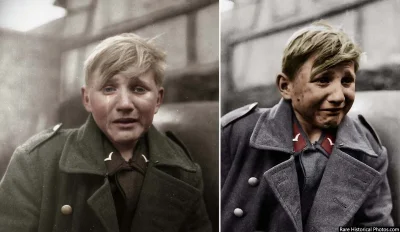 DecibelHS - Piętnastoletni niemiecki żołnierz, Hans-Georg Henke płacze po schwytaniu ...