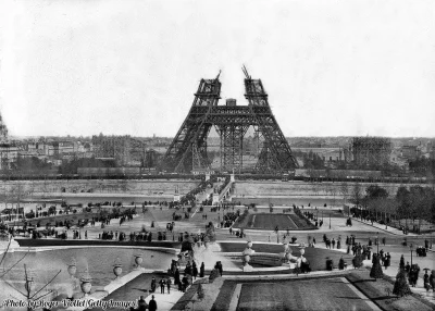 Kellyxx - Konstrukcja Wieży Eiffla, 1888 rok.
#historiajednejfotografii #fotohistori...