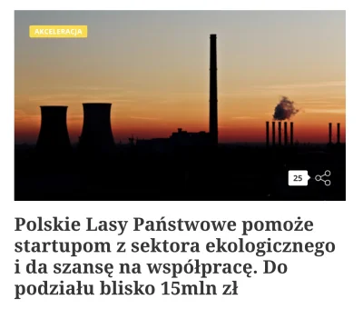 9nieszczesc - To co panowie, jakiś pomysł na leśny startup?

#startup #lasypanstwow...