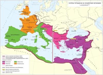 uzbek23 - Tak zwany podział Cesarstwa Rzymskiego w 395 r. nie był podziałem imperium ...