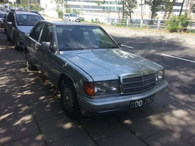 o.....y - Przyjezdny Baby-Benz z województwa opolskiego

#czarneblachy #samochody #...