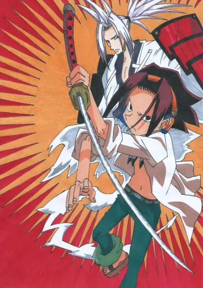 A.....1 - #aztekrysuje ← mój tag
#randomanimeshit #shamanking #krolszamanow #amidama...