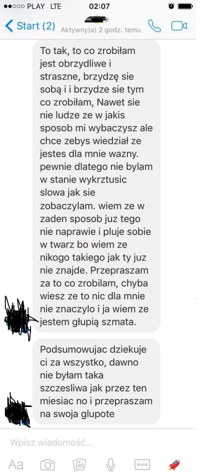 Fuuu - Elo mirki, opowiem wam co się #!$%@?ło. Takie moje #gorzkiezale.
Miesiąc temu...