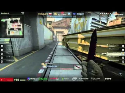 I.....z - Rain 1v4 przy 14:15 dla VP i przy splantowanej b----e

#csgo