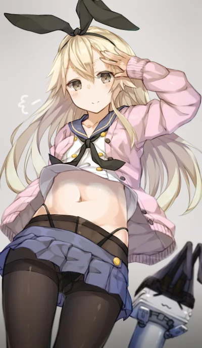 Morimasa - #randomanimeshit #kantaicollection #rensouhouchan #shimakaze #rajstopyanim...