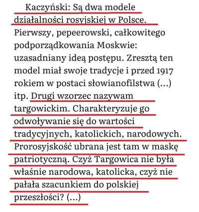 tellmemore - Wątpię, żeby Kaczyński celowo wspierał rosyjskie interesy w Polsce. Nato...