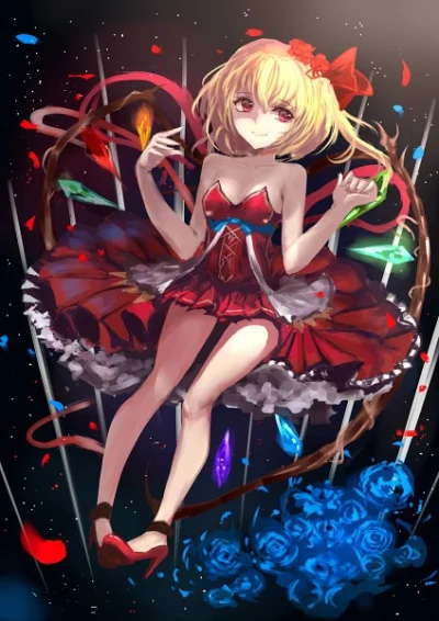 Kartinos - #randomanimeshit #flandrescarlet #touhou #redeyesalert @gasu_kurobikari @z...