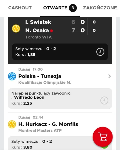 fogensf - Ciekawe czy drugi zagra tak dobrze Iga
#tenis #bukmacherka