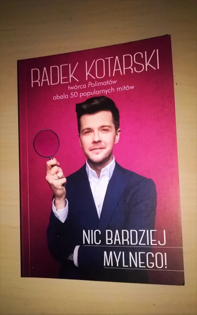 g.....1 - Fajnie się czyta. A lektorem w głowie w czasie czytania jest @RadekKotarski...