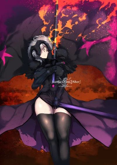 FuzzyWuzzy_ - #randomanimeshit #fate #fateapocrypha #fategrandorder #ruler #jeannedar...