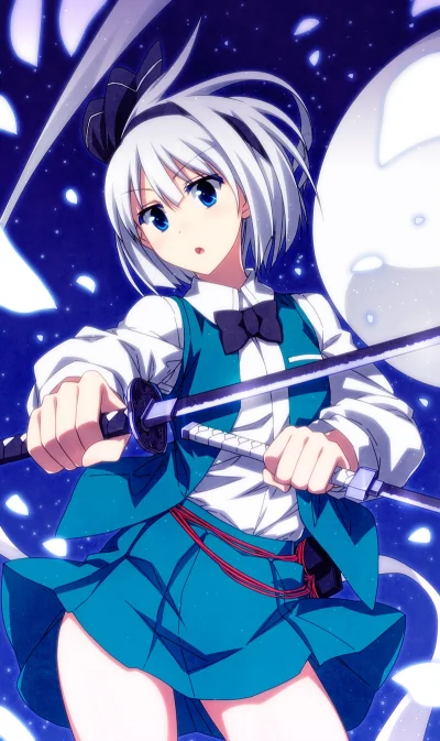 Banri - #randomanimeshit #touhou #youmukonpaku #sazanamimio #girlsandsword @gasu_kuro...