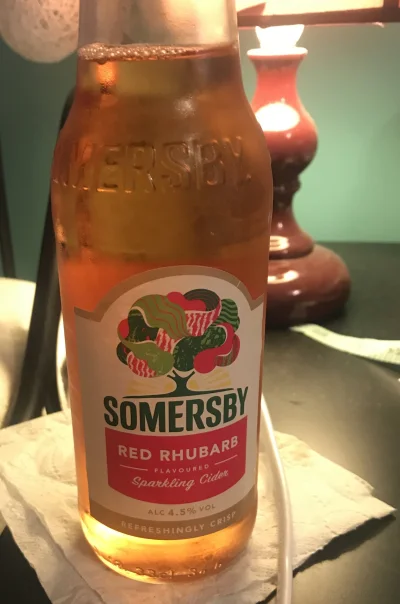 Frutis - Bardzo dobry ten rabarbar, smakuje mi lepiej niż mango 
#somersby #pijzwyko...