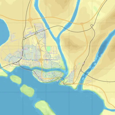 kewis94 - Wcześniej chwaliłem się podziemnym spaghetti, to teraz mapa całego miasta 3...