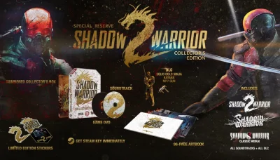 Grubas - Takie o #rozdajo

Pudełkowa kolekcjonerska wersja Shadow Warrior 2. 

Zi...