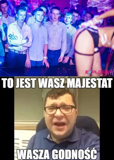 p.....o - To foto z fanpage'u jakiegoś klubu to jest mistrzostwo. Tyle stulej w jedny...