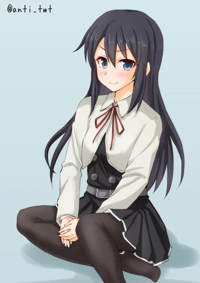 LlamaRzr - #randomanimeshit #kancolle #kantaicollection #asashio #schoolgirl #rajstop...