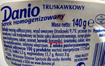 costadelsol - Takie straszne, a serki Danio truskawkowe od dawien dawna są też barwio...