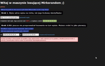 db95 - WYNIKI 15 EDYCJI #wykopowaruletka ʕ•ᴥ•ʔ
Wcześniej wyniki, bo jutro jadę w del...