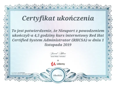 konik_polanowy - Red Hat Certified System Administrator (RHCSA) 

Zlepek kursów z l...