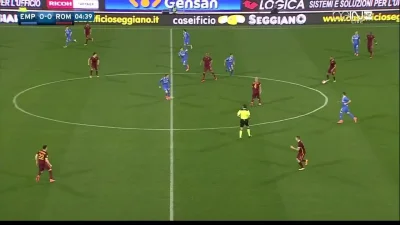 Minieri - El Shaarawy, Empoli - Roma 0:1
#mecz #golgif