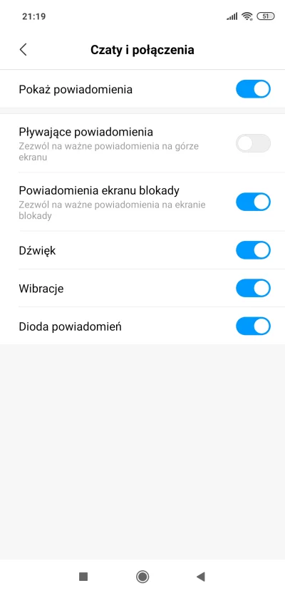 Tomek_Tcz - @piotreek88: na Xiaomi mam pływające powiadomienia. Nie wiem co Ty masz, ...