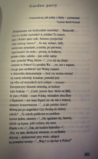 zbiczek - Stanisław Barańczak - Garden party

#poezja #wiersz #wiersze #odchaming