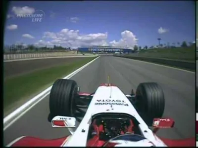 jaxonxst - Oliver Panis , Toyota , Q1 , GP Hiszpanii 2004 , miłego V10 na początek dn...