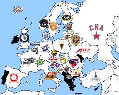 b.....a - #hokej #kartografia 
Zwycięzcy fazy playoff z państw z #europa