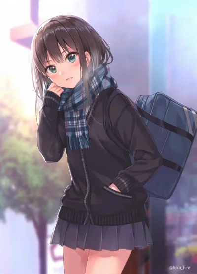 l.....f - #randomanimeshit #idolmaster #idolmastercinderellagirls #rinshibuya #school...