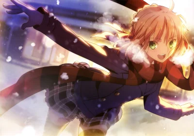 wooles - #randomanimeshit #fatestaynight #saber