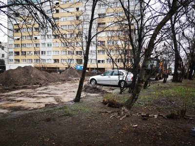 kockodo - blachy z innego miasta ,... ciekawe jak będzie finalnie wyglądał ten parkin...