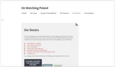 l.....d - Sponsorem głównym WatchDogsPolska jest Fundacja Batorego założona i finanso...