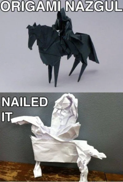 xvovx - #heheszki #origami #nailedit