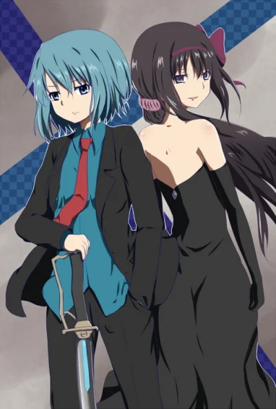 z.....s - #randomanimeshit #madokamagica #sayaka #sayakamiki #homura #homuraakemi #ak...