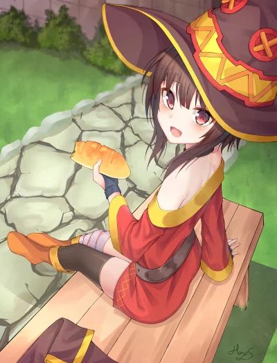 b.....6 - #randomanimeshit #anime #konosuba #megumin 
(｡◕‿‿◕｡)